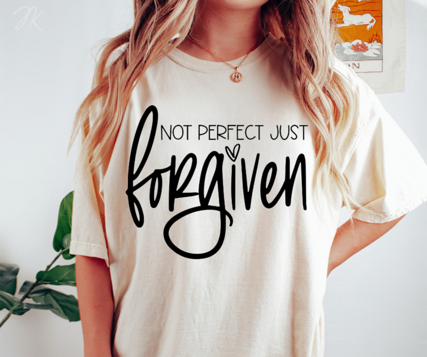 Not Perfect Just Forgiven 🩶